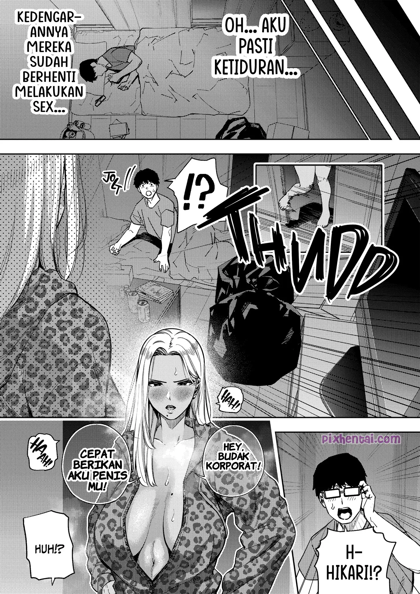 Komik hentai xxx manga sex bokep Ore wa Shachiku de Rinjin Gal Hitozuma no Seiyoku Shori Gakari 46